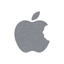 Apple macOS操作系统标志 - 灰色苹果logo